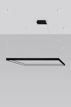 Thoro żyrandol NELYA L LED 70W 8096lm 4000K czarny TH.157
