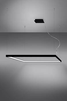 Thoro żyrandol NELYA L LED 70W 8096lm 4000K czarny TH.157