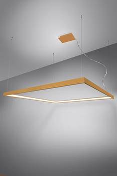 Thoro żyrandol NELYA L LED 70W 8096lm 4000K złoty TH.158