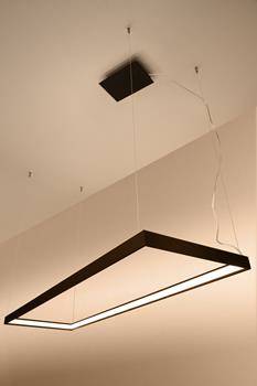 Thoro żyrandol TUULA M LED 50W 5757lm 3000K czarny TH.160