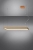 Thoro żyrandol TUULA M LED 50W 5757lm 4000K złoty TH.164