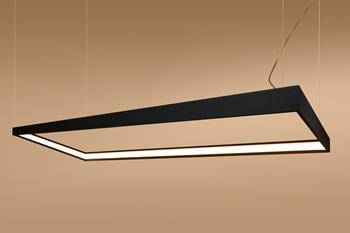 Thoro żyrandol TUULA L LED 50W 5751lm 3000K czarny TH.166