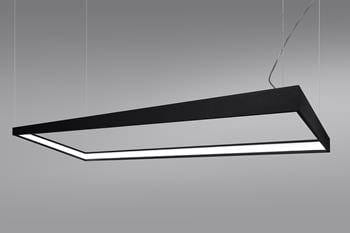 Thoro żyrandol TUULA L LED 50W 8096lm 4000K czarny TH.169
