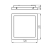 Kanlux TYBIA M 25W-NW-SE B plafon LED 25W 4000K 2600lm 24647