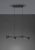 Lampa wisząca MARLEY czarny mat 302400432