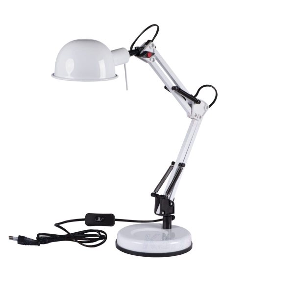 Kanlux PIXA KT-40-W Lampka biurkowa Biała model: 19300