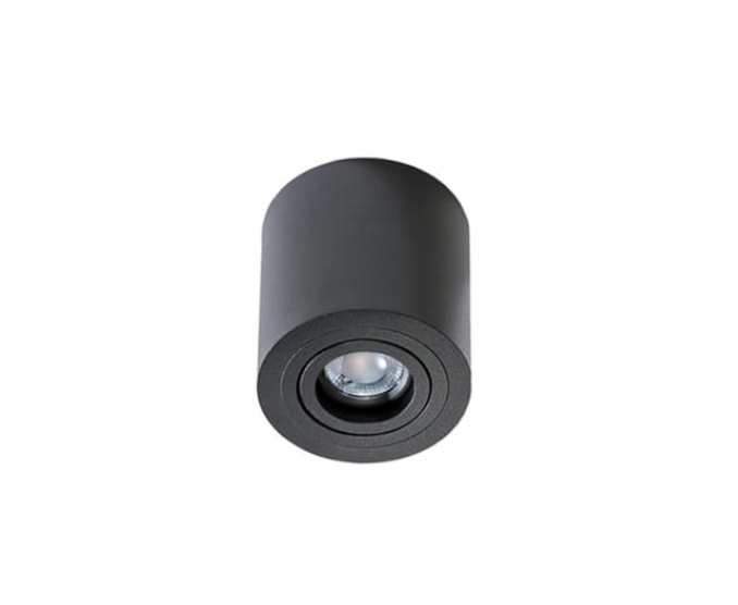 Oprawa sufitowa czarny plafon spotlight Azzardo Brant AZ2819