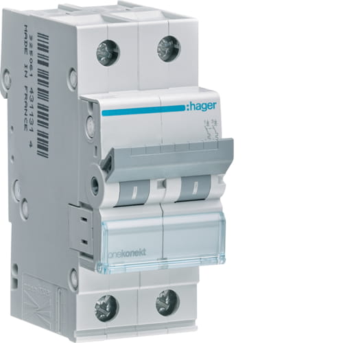 Wyłącznik nadprądowy 2P C 3A