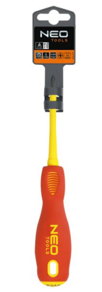 Wkrętak krzyżowy PH0 x 60 mm 1000V