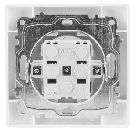 Gniazdo pojedyncze z uziemieniem