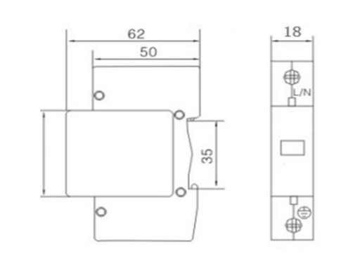 ogranicznik przepięć AC