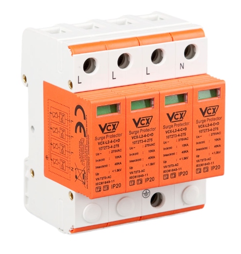 Ogranicznik przepięć C+D 4P