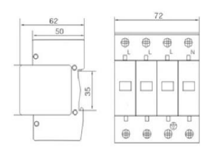 ogranicznik przepięć 4p