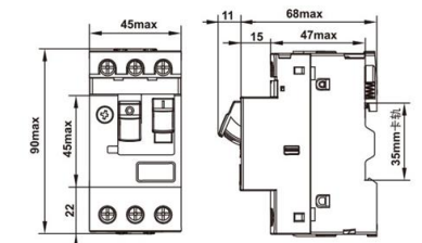 Wyłącznik silnikowy GV2