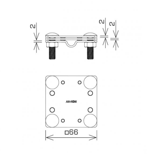 wymiary złącze kontrolne