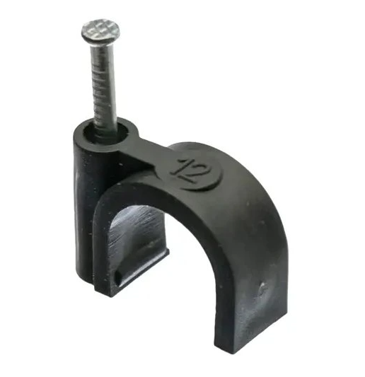 uchwyt kablowy z gwoździem