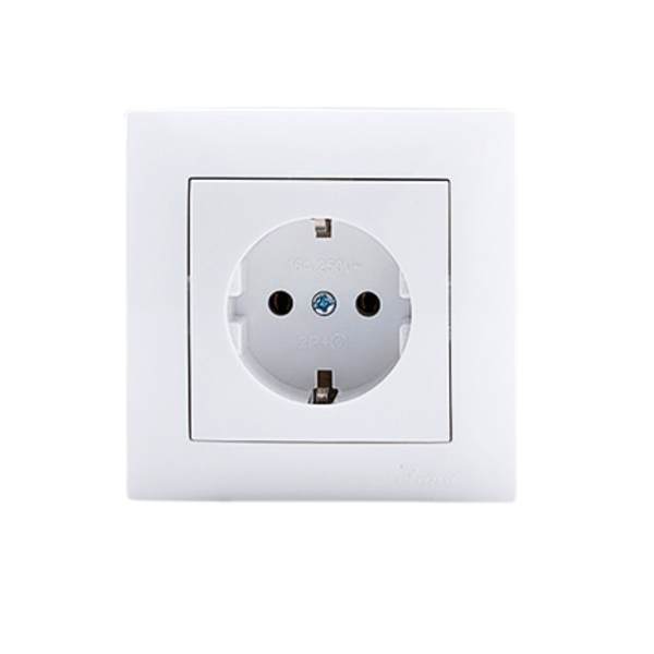 Gniazdo pojedyncze z uziemieniem