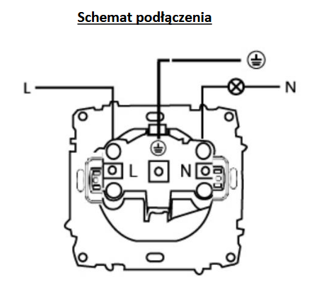 schemat podłączenia LC 52