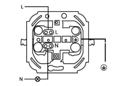 schemat podłączenia gniazda schuko