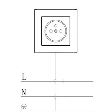 schemat podłączenia LC-13C