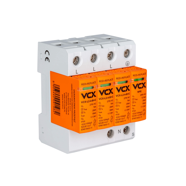 Ogranicznik przepięć z iskiernikiem klasy