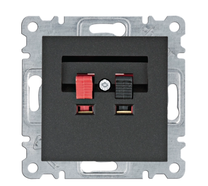 Gniazdo głośnikowe hager