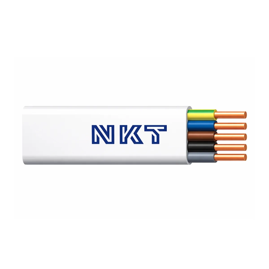 Przewód YDYP 5x4 drut płaski 750V NKT.webp