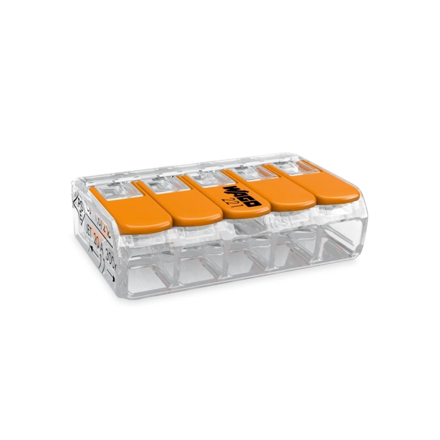 Złączka elektryczna WAGO 5x 0,2-4mm 221-415.webp