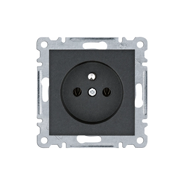 Lumina Gniazdo 2P+Z - czarny WL1023.webp