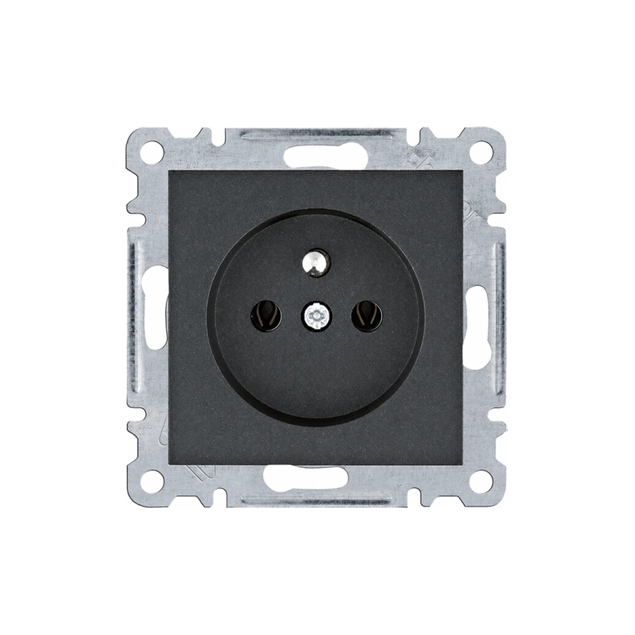 Lumina Gniazdo 2P+Z - czarny WL1023.webp