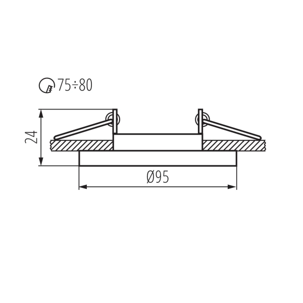 Kanlux MORTA CT-DTO50-B Oprawa sufitowa Czarna model 26717_2.webp
