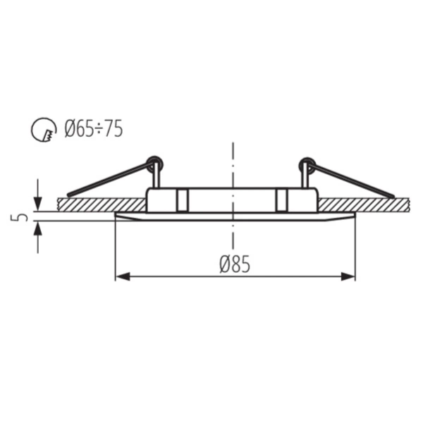 Oprawa wpuszczana Kanlux LUTO CTX-DS02B-AB, model 02584_2.webp