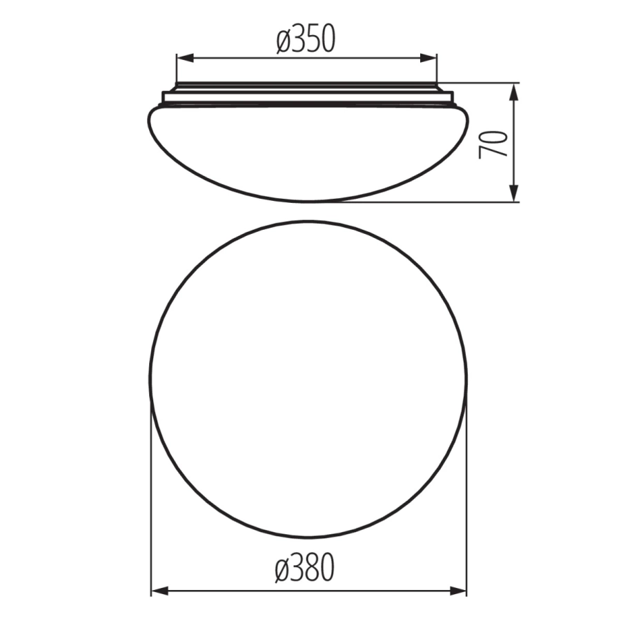 Plafon led Kanlux MiLedo CORSO LED V2 24-NW-SE, model 31225_4_11zon.webp