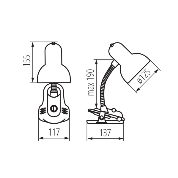 Lampka biurkowa z klipsem Kanlux SUZI HR-60-BL, model 07152_2_11zon.webp
