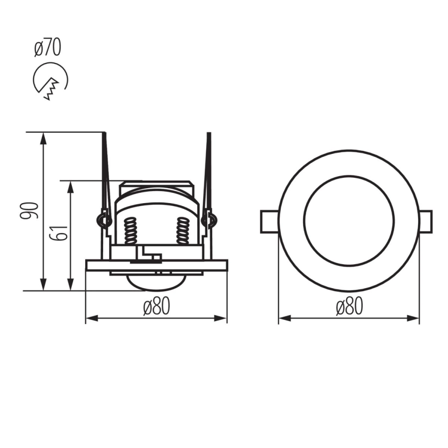 Czujnik ruchu PIR Kanlux MERGE ADJ-O, model 23451_3.webp