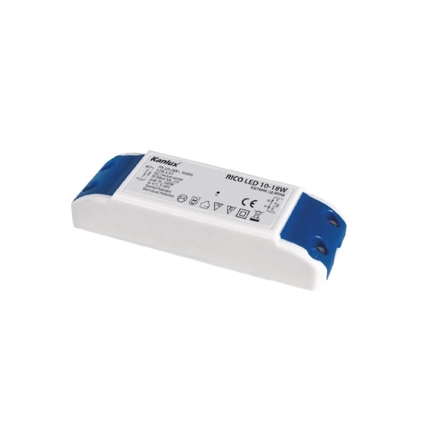 Zasilacz elektroniczny Kanlux RICO LED 10-18W, model 07302.webp