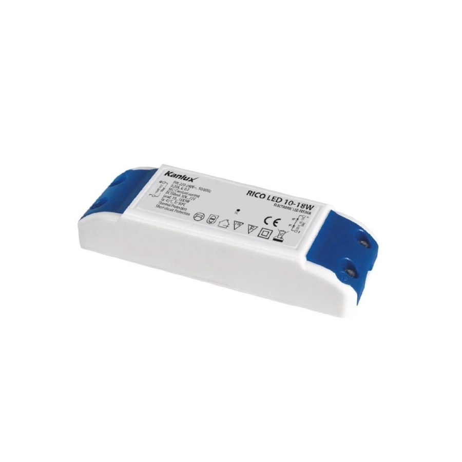 Zasilacz elektroniczny Kanlux RICO LED 10-18W, model 07302.webp
