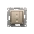 Ściemniacz dwuprzyciskowy, Złoty mat Simon 54 - D75310.01-44.webp