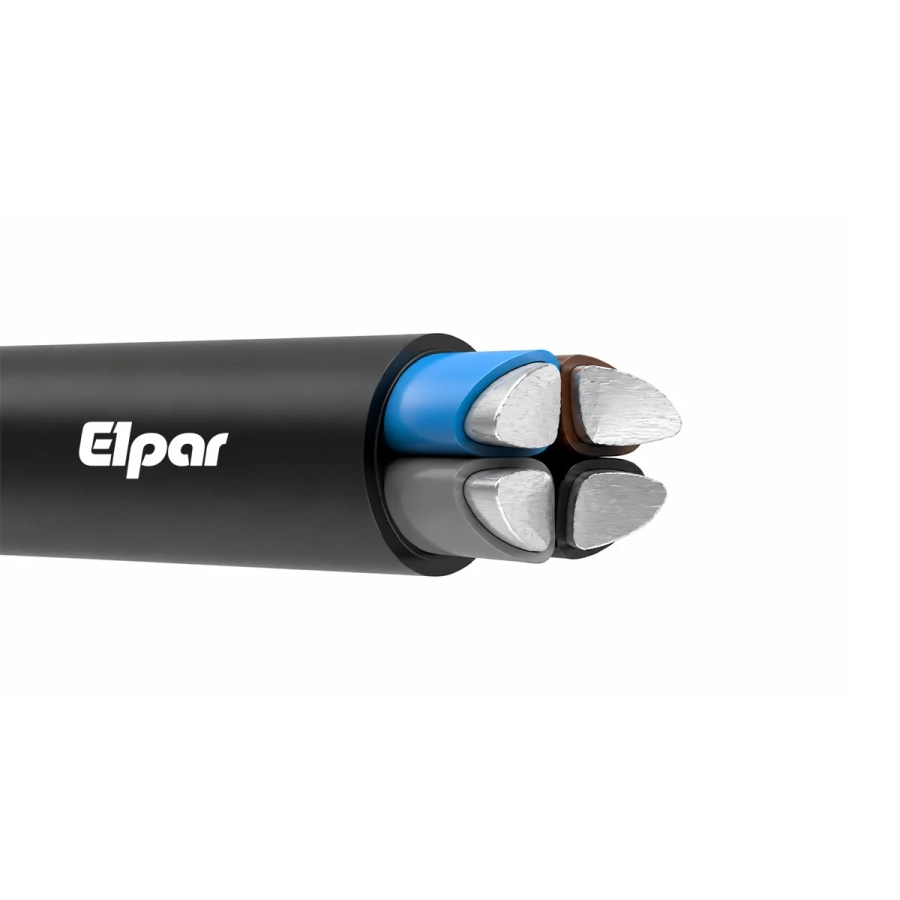 Kabel energetyczny YAKXS 4x25 1kV sektorowy aluminiowy Elpar.webp