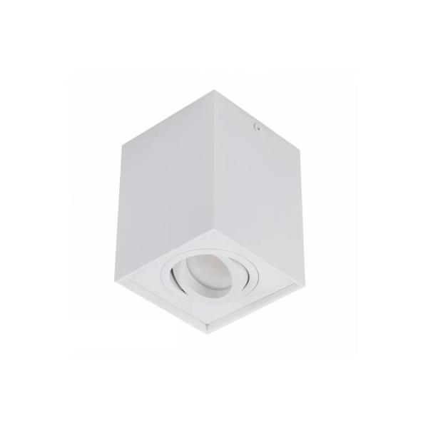 Oprawa sufitowa kwadratowa biała AZzardo Eloy 1 White-White AZ0929.webp