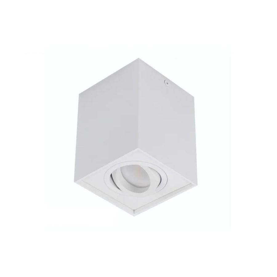Oprawa sufitowa kwadratowa biała AZzardo Eloy 1 White-White AZ0929.webp