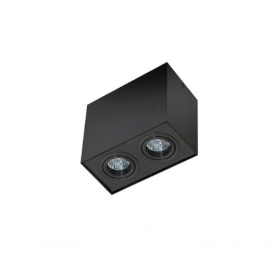 Oprawa sufitowa czarna AZzardo Eloy 2 Black-Black AZ2138.webp