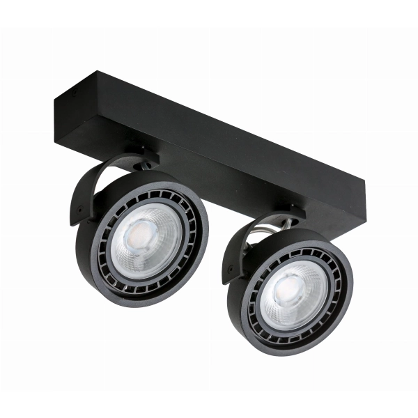 Kinkiet AZzardo Jerry 2 230V Black AZ1370.webp