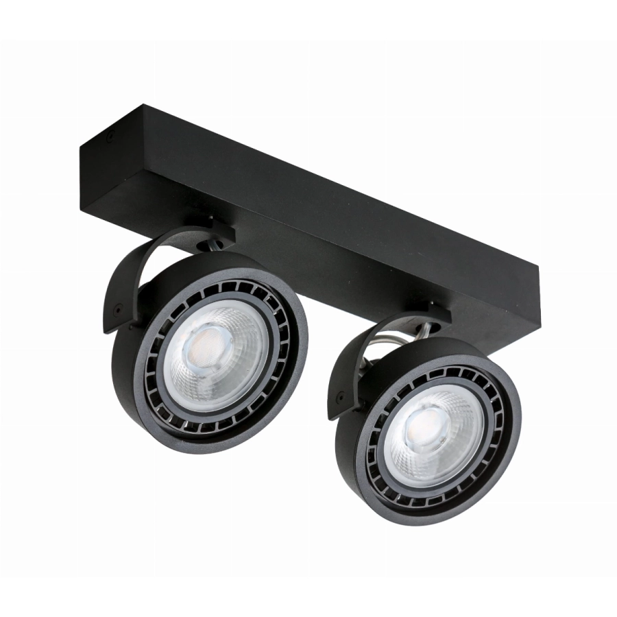 Kinkiet AZzardo Jerry 2 230V Black AZ1370.webp