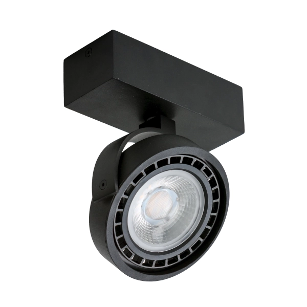 Kinkiet czarny AZzardo Jerry 1 230V Black AZ1367.webp