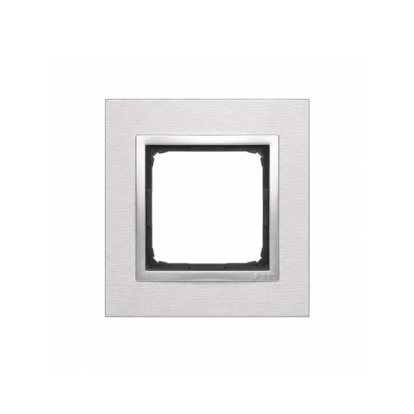 Ramka pojedyńcza metalowa, Simon 54, Inox klasyczny - DRN1-77.webp