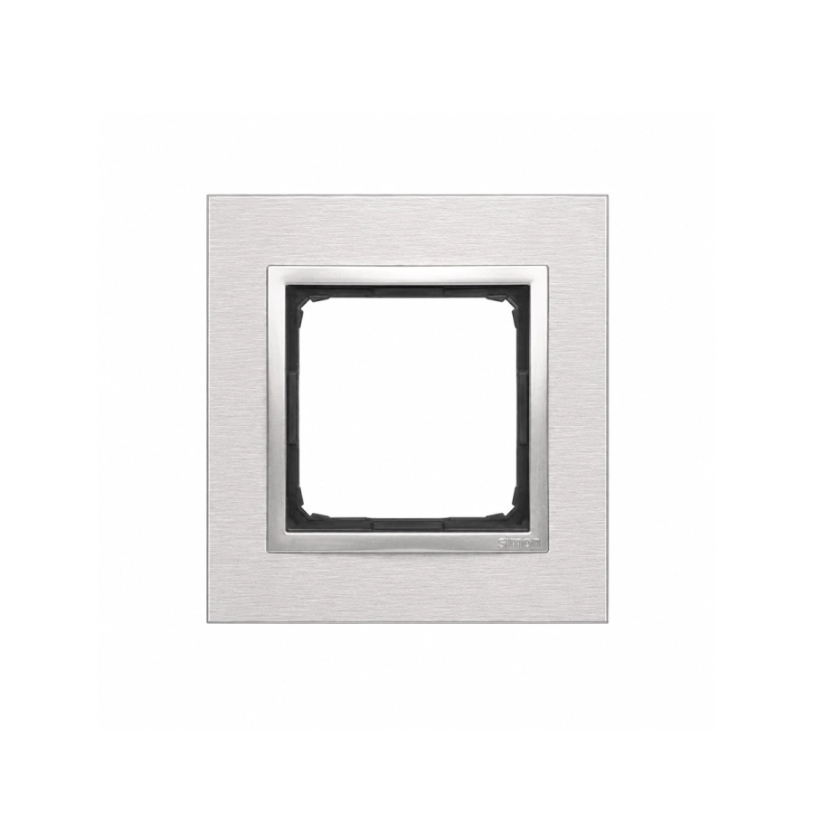 Ramka pojedyńcza metalowa, Simon 54, Inox klasyczny - DRN1-77.webp