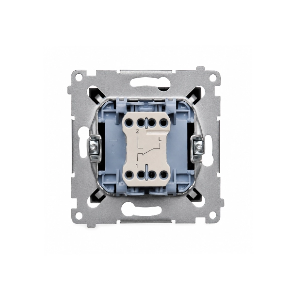 Łącznik schodowy z podświetleniem LED, Simon 54, (moduł), 10AX, szybkozłącza, antracyt - DW6L.01-48-2.webp