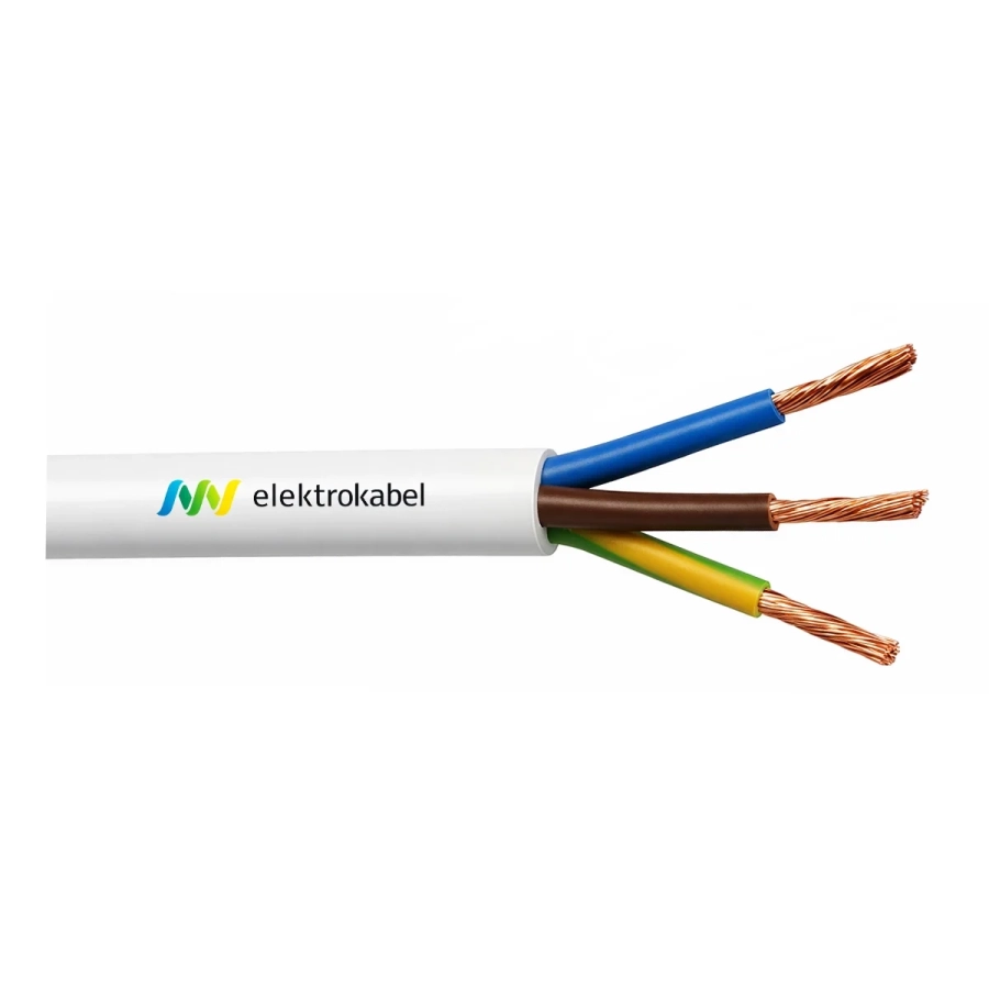 Przewód elektryczny OWY 3x1 mm H05VV-F linka 3-żyłowy okrągły 300-500V TUREK.webp
