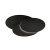 Kinkiet czarny AZzardo CLOVER Oval Black AZ2997.webp